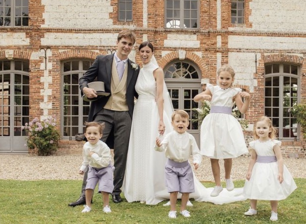 tenues d enfants d honneur mauve