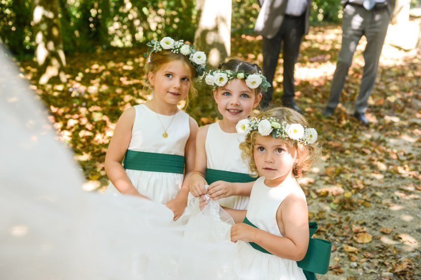 demoiselles d'honneur les petits choux de Bruxelles 